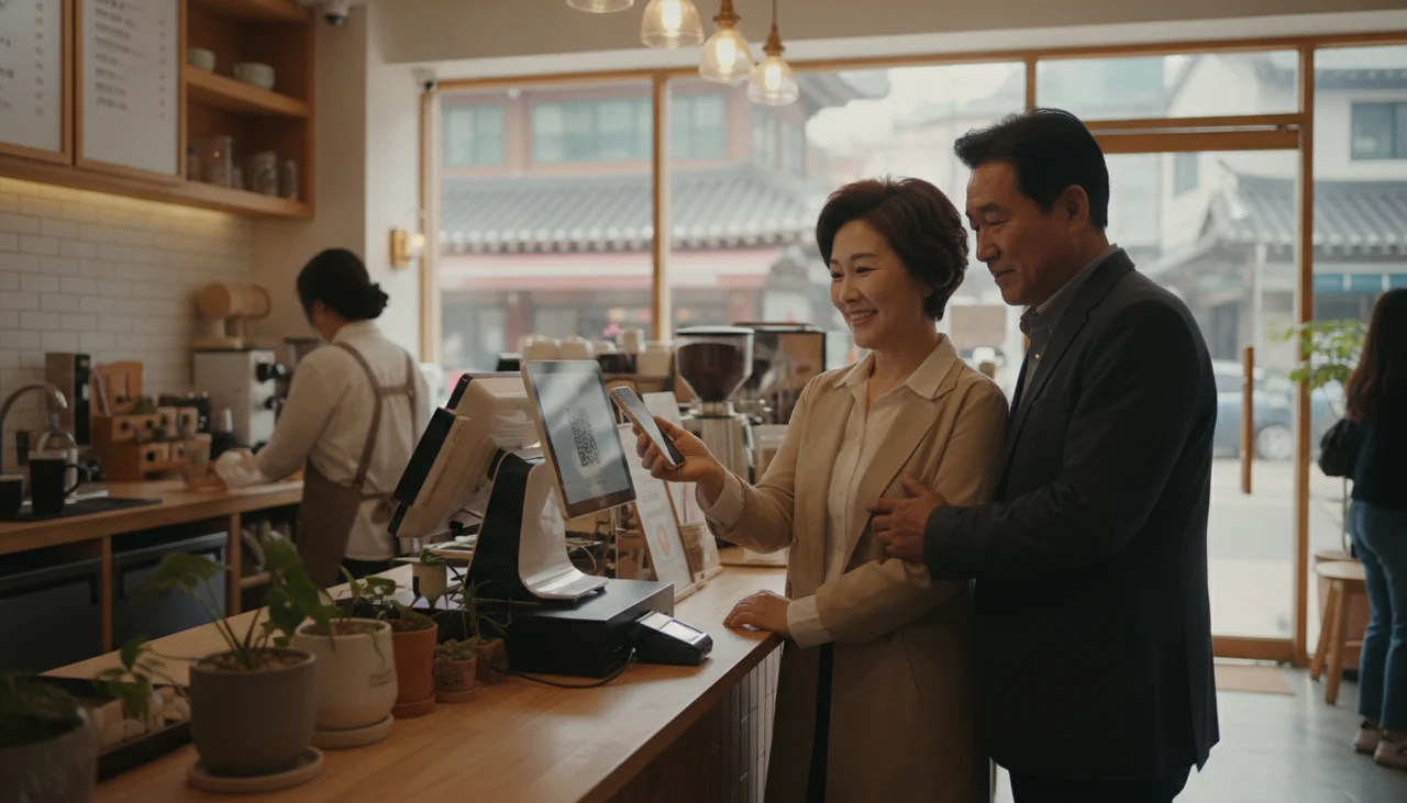 카페 계산대