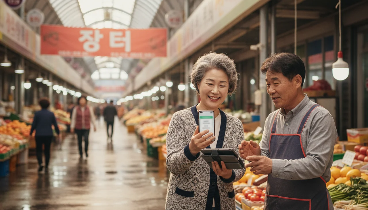 카드 리더기와 스마트폰
