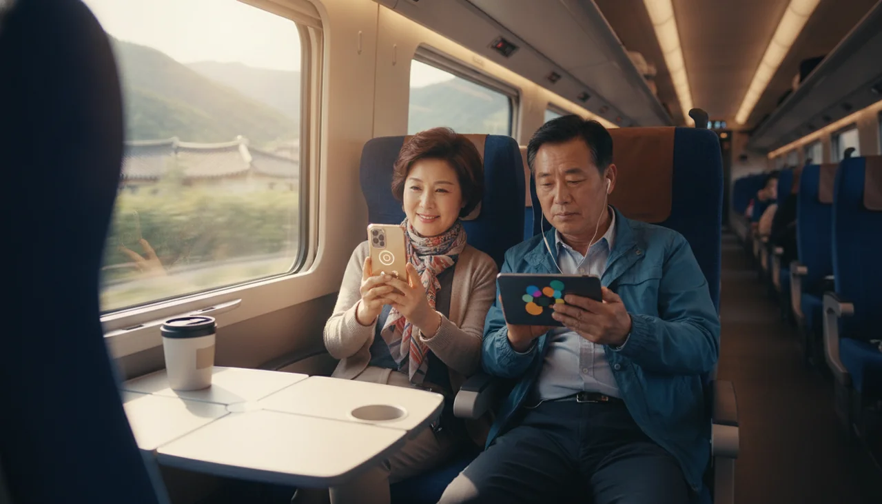 KTX 기차 좌석